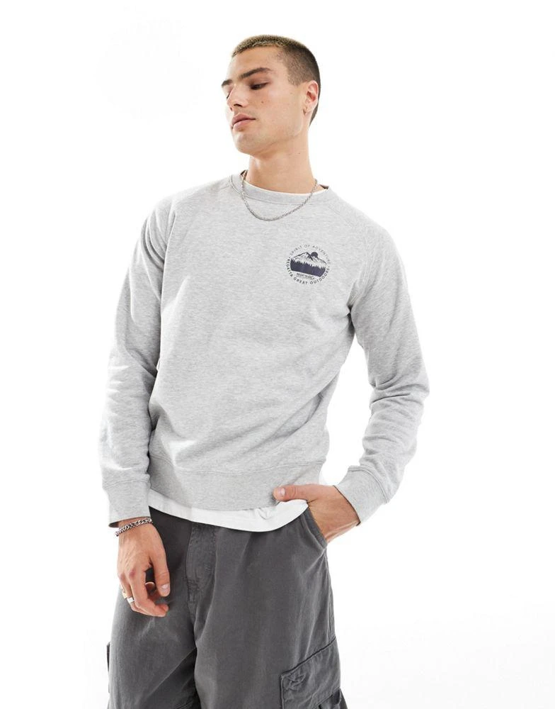 Regatta Regatta Nithsdale sweatshirt in grey marl 3