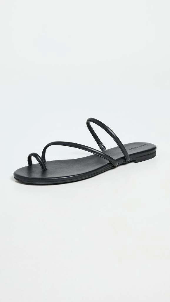 Reformation Ludo Toe Ring Strappy Flat Sandals 1