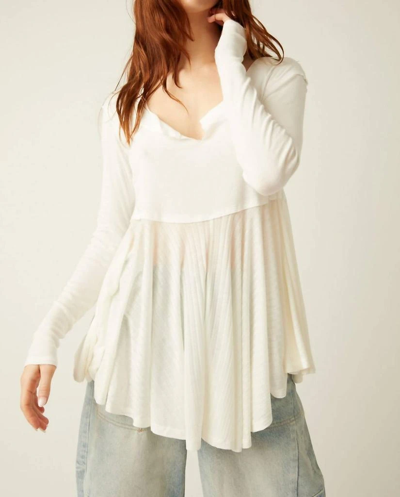 Free People Free People - CLOVER BABYDOLL TOP 1