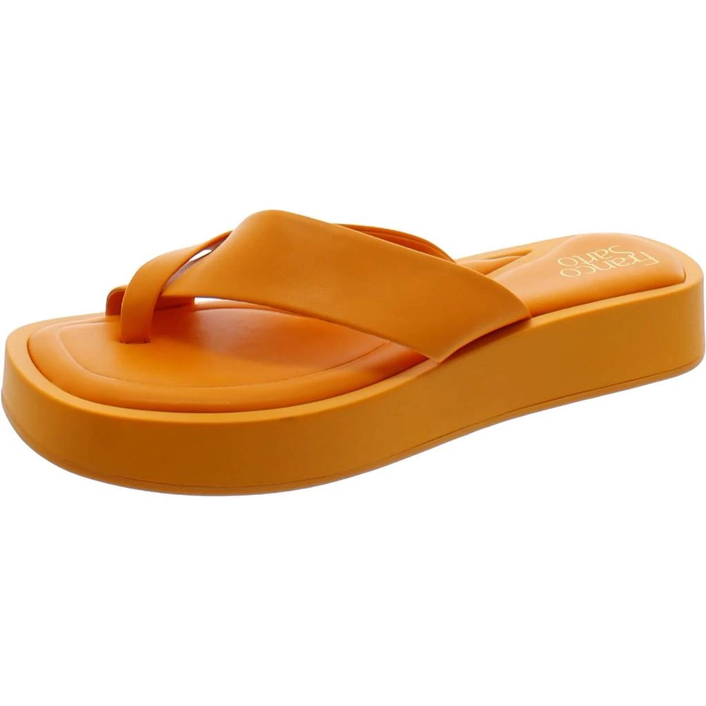 Franco Sarto Jonas Womens Toe Loop Comfort Wedge Sandals 6