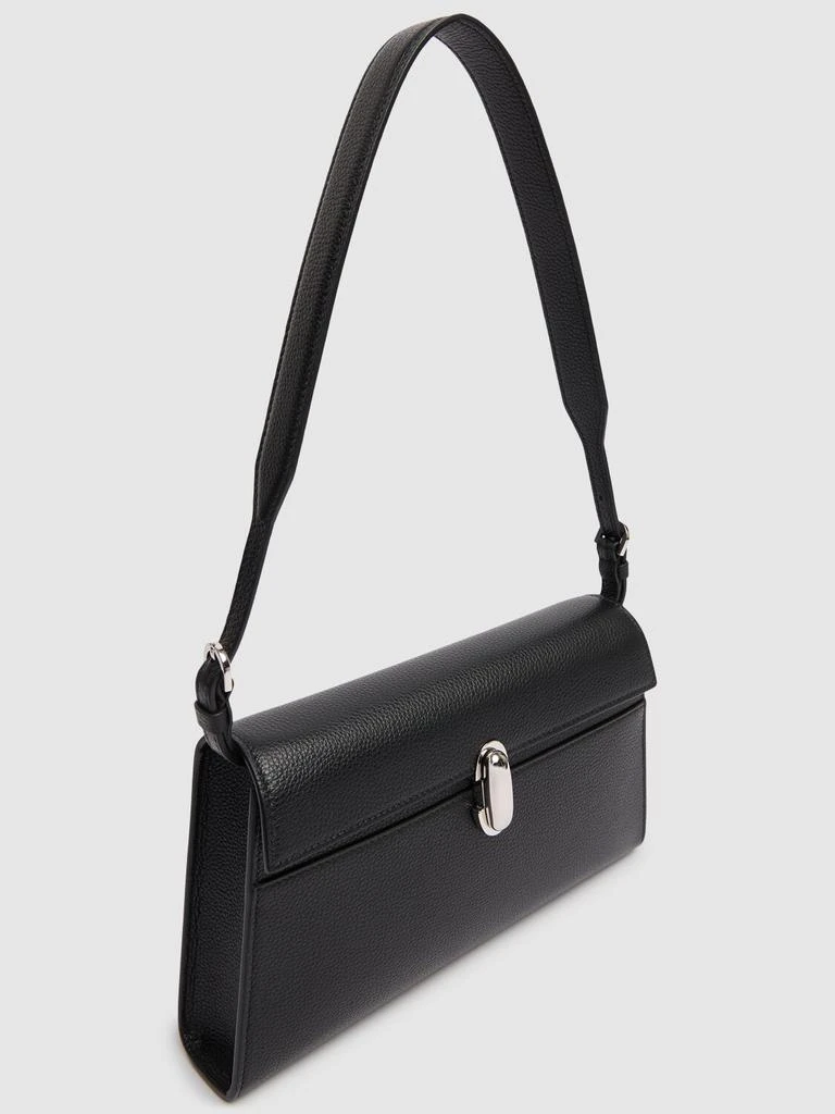 SAVETTE Symmetry Grained Leather Shoulder Bag 3