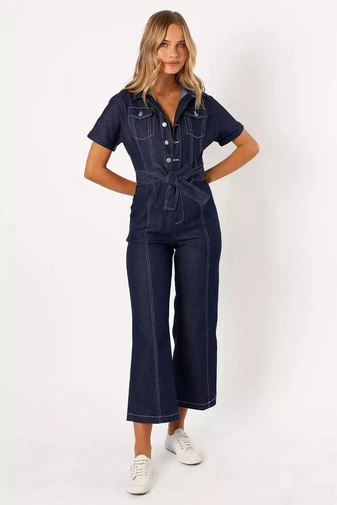 Petal and Pup Demi Contrast Stitch Jumpsuit 1