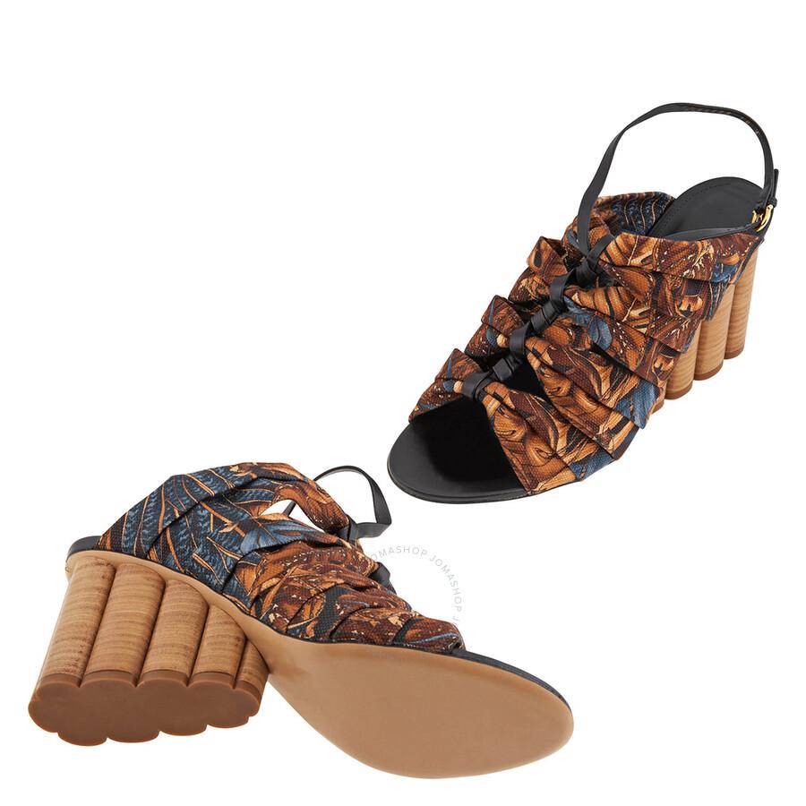 Salvatore Ferragamo Salvatore Ferragamo Ladies Detailed Runway Sandal