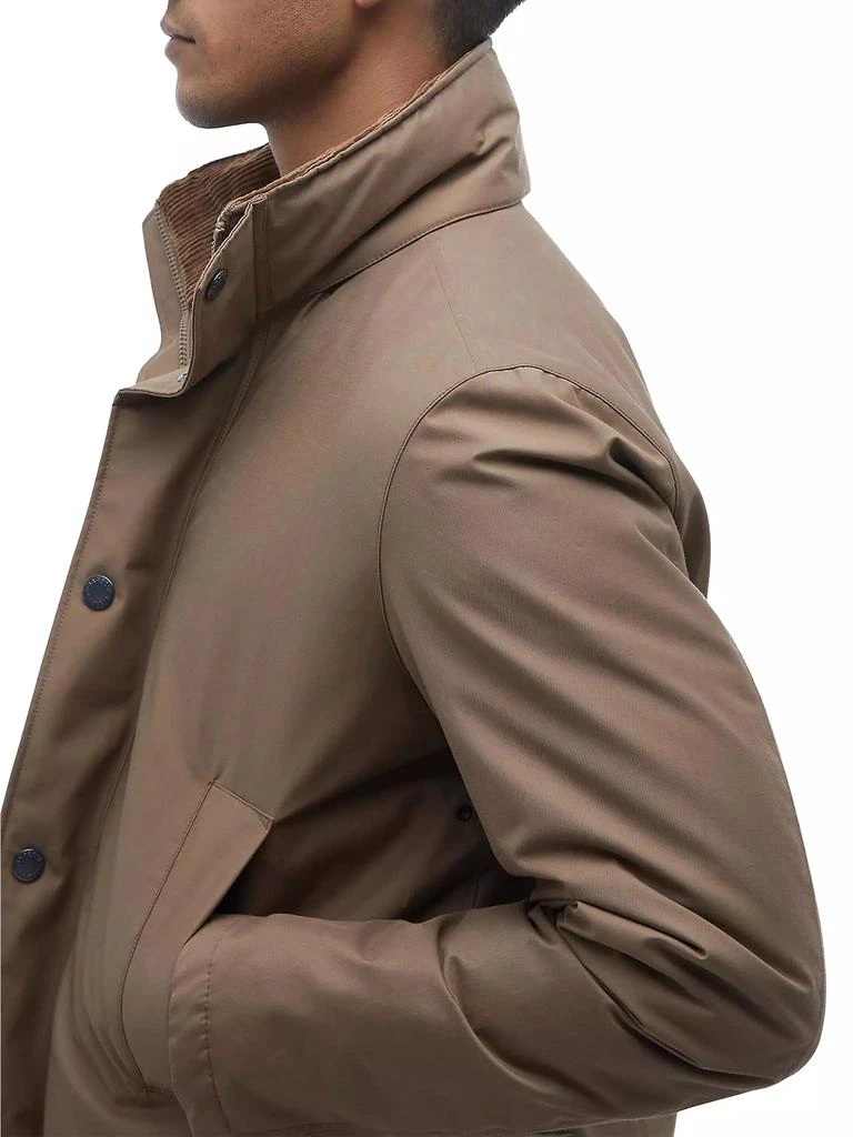 Barbour Border Showerproof Waxed Jacket 5