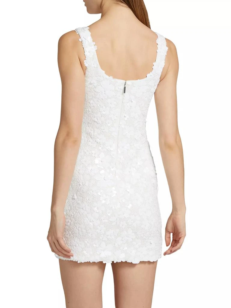 Michael Kors Floral Sequined Minidress 5