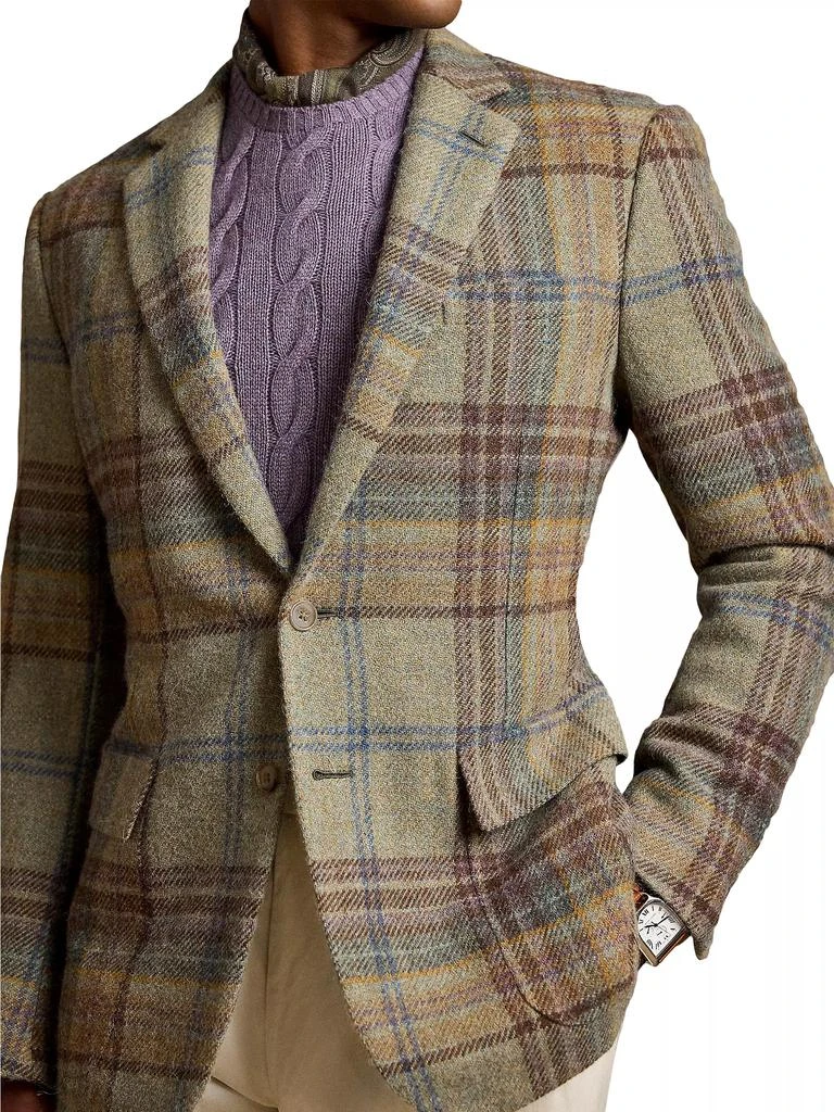 Ralph Lauren Kent Hand-Tailored Plaid Wool Sportcoat 7