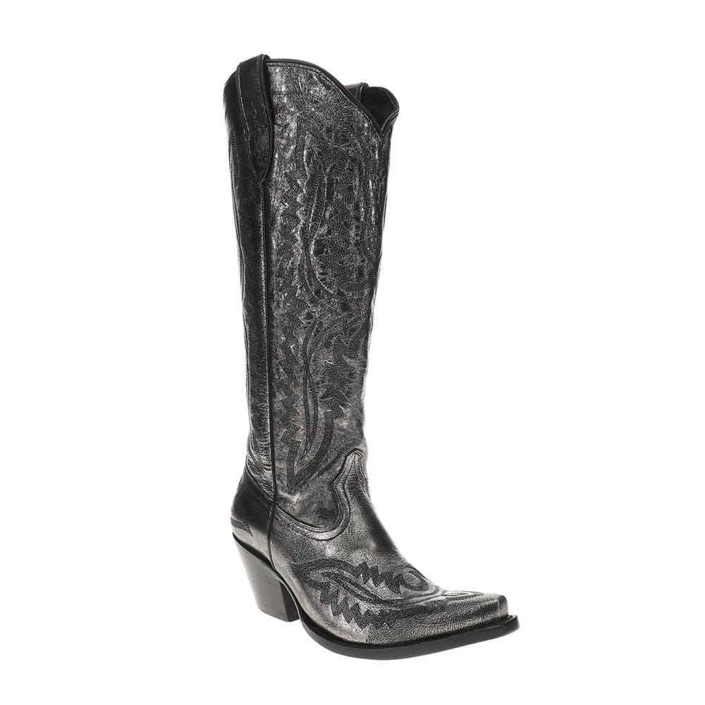 Ariat Casanova Tall Embroidered Snip Toe Zippered Cowboy Boots