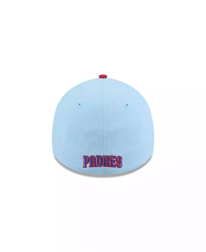 New Era Men's Light Blue/Red San Diego Padres 2025 Fourth of July 39THIRTY Flex Hat 2