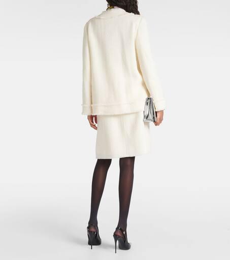 Dolce & Gabbana Wool-blend tweed jacket - Jackets - Free