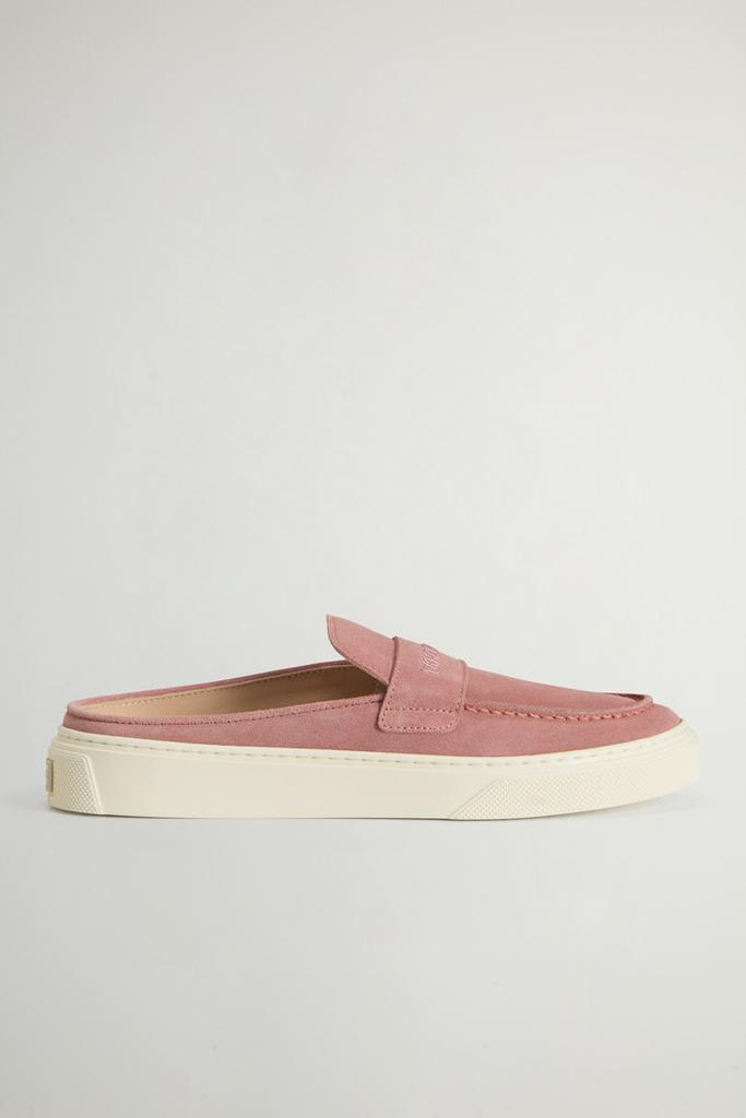 Woolrich Suede Mules - Women - Beige
