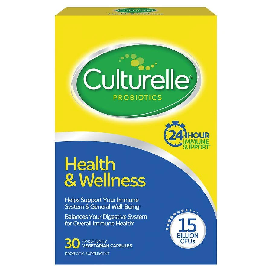 Culturelle Health & Wellness Daily Probiotic Immune Support Capsules 1