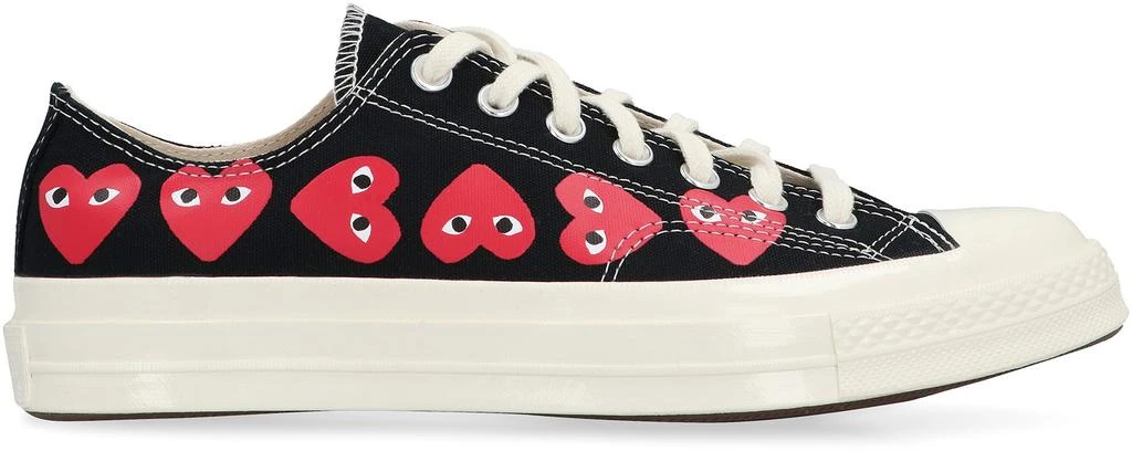 Comme des Garcons CONVERSE X COMME DES GARÇONS PLAY - CHUCK 70 LOW-TOP SNEAKERS 2
