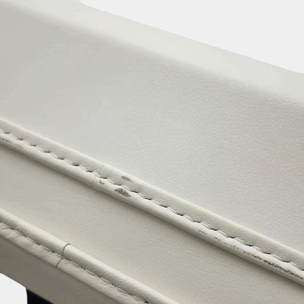 Louis Vuitton Louis Vuitton White/Black Calf Leather future trunk 7