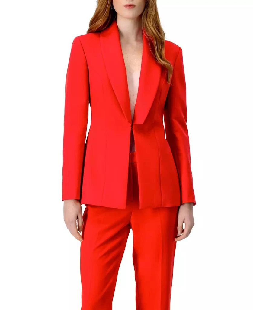 Ivonne Women
s Blazer with Shawl Lapel