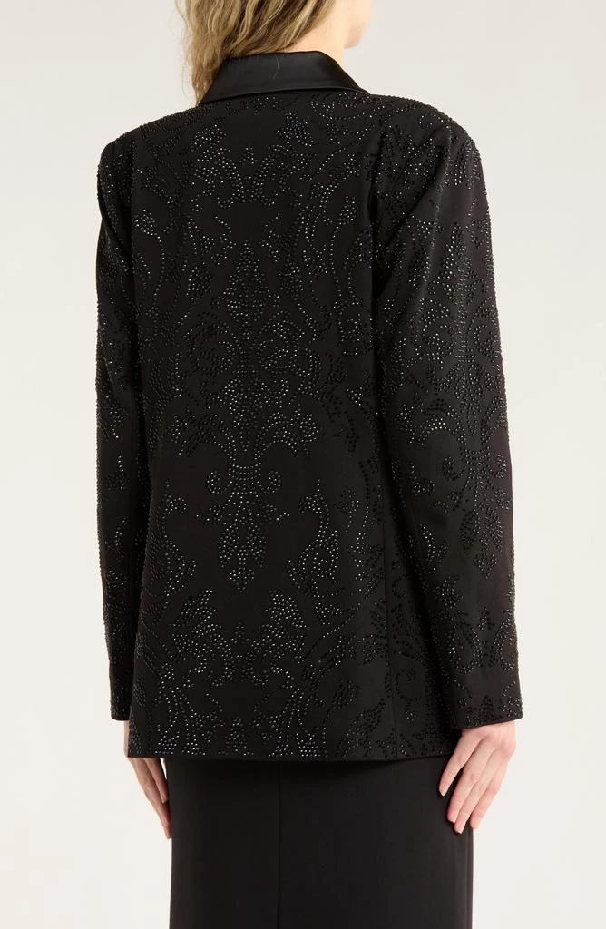 L
Agence Jericho Crystal Embellished Double Breasted Blazer 2
