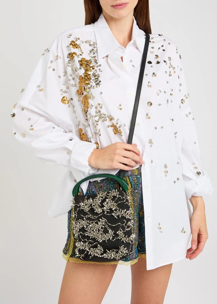 Dries Van Noten Crisp embellished cross-body bag  6