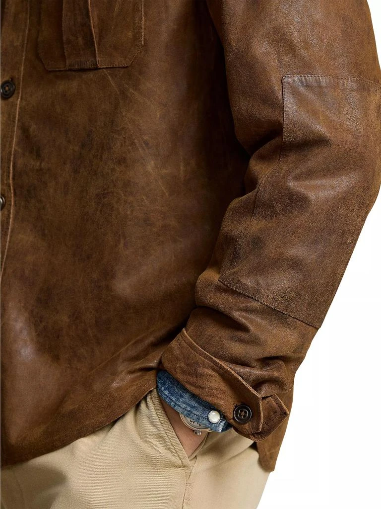 Ralph Lauren Suede Utility Jacket 6