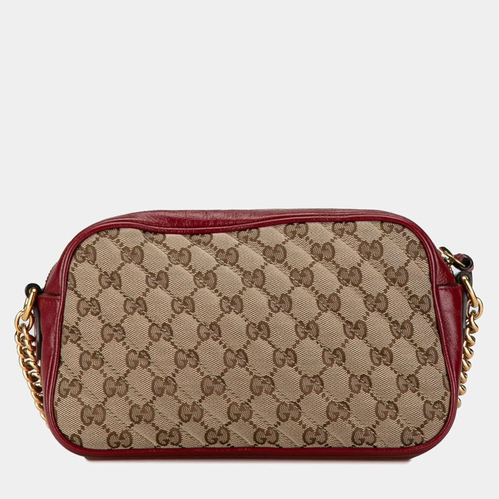 Gucci Gucci Small GG Canvas Marmont Crossbody 3