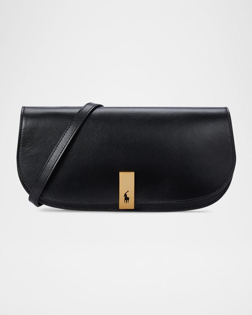 Ralph Lauren Leather popular Clutch Bag