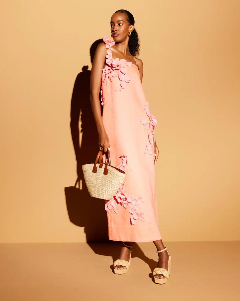Zimmermann High Tide Lift Off Flower Midi Dress 2