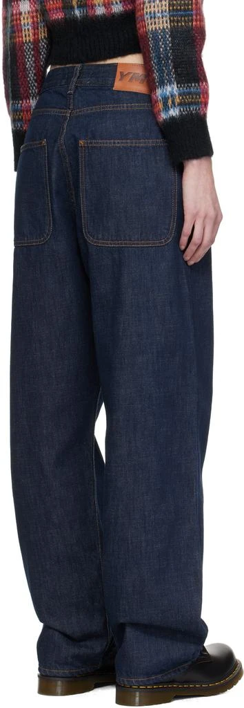 YMC YOU MUST CREATE Indigo Earth Silver Jeans 3