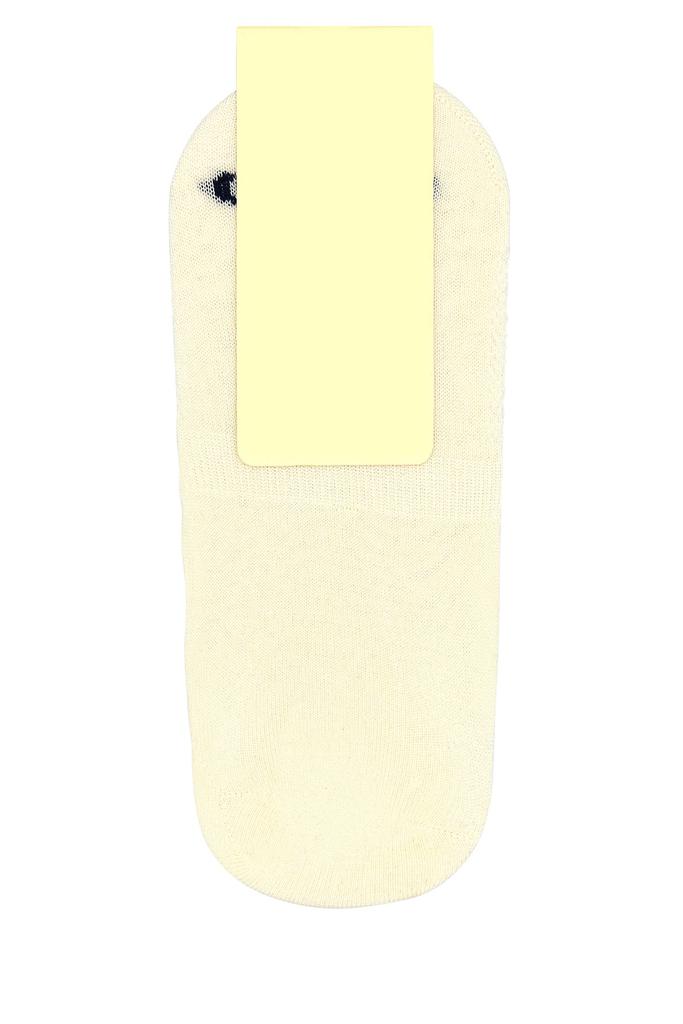 GALLO Ivory stretch cotton blend invisible socks
