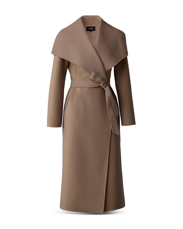 Mackage Mai Lightweight Wrap Wool Coat 4