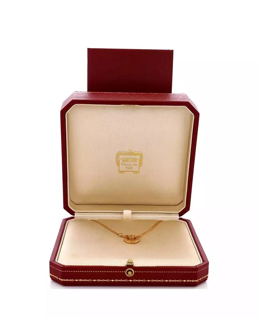 Cartier 2 Diamonds Love Pendant Necklace 2