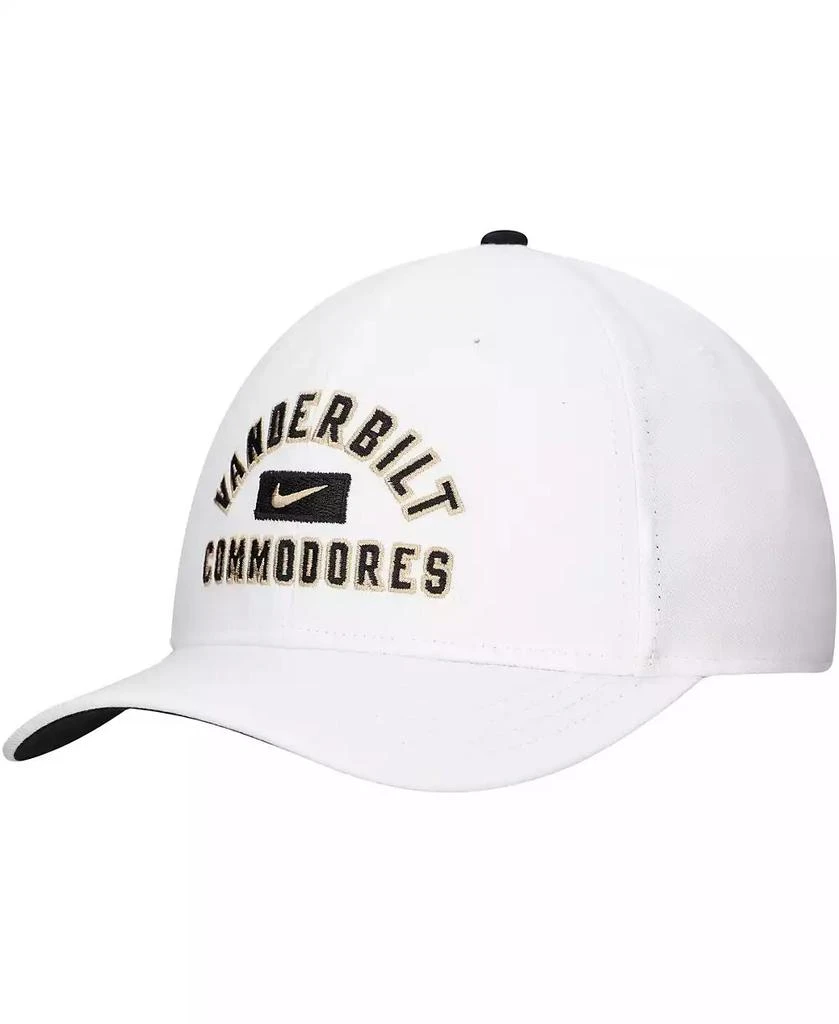 NIKE Men's White Vanderbilt Commodores Rise Flex Hat 1