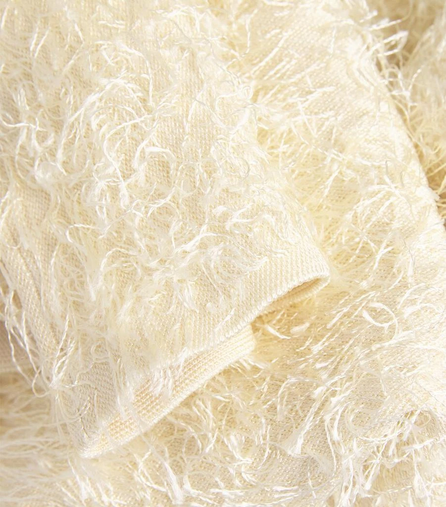 Fabiana Filippi Eyelash-Knit Peplum Top 5