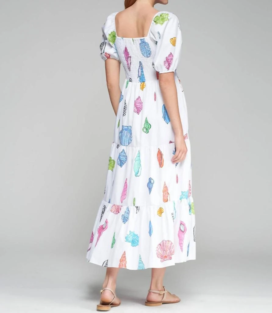 VILAGALLO Vilagallo - DRESS TORA PRINT MOTIVOS MARINOS 2