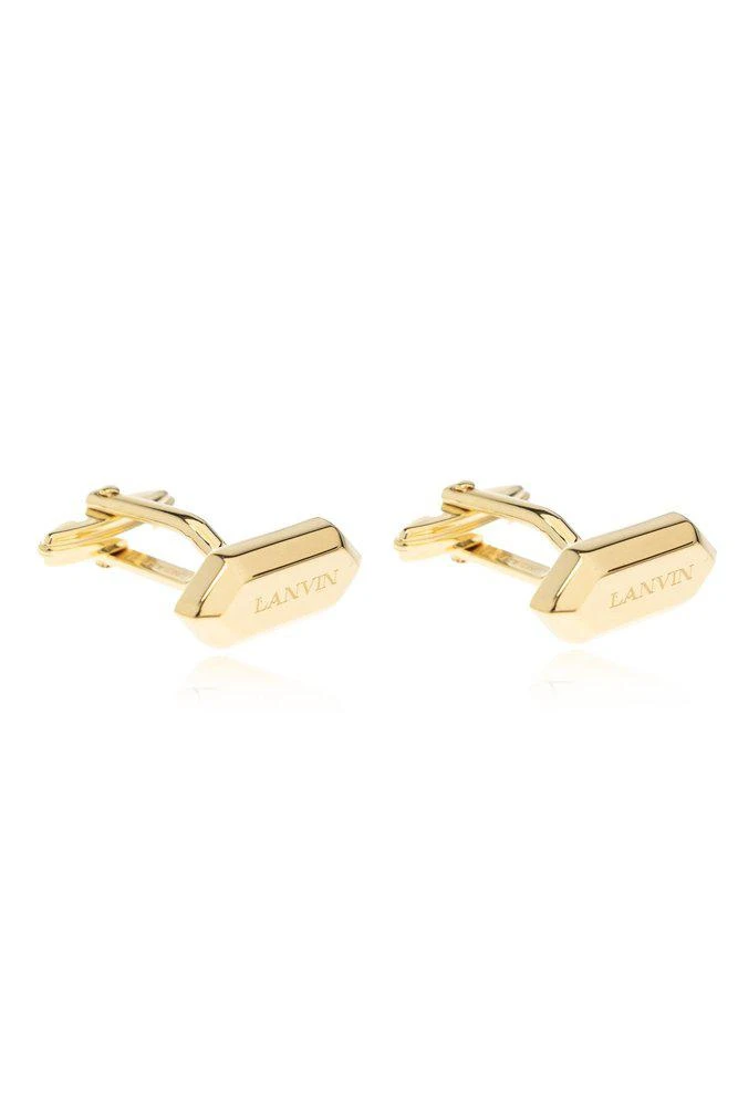 Lanvin Lanvin Logo Engraved Cufflinks