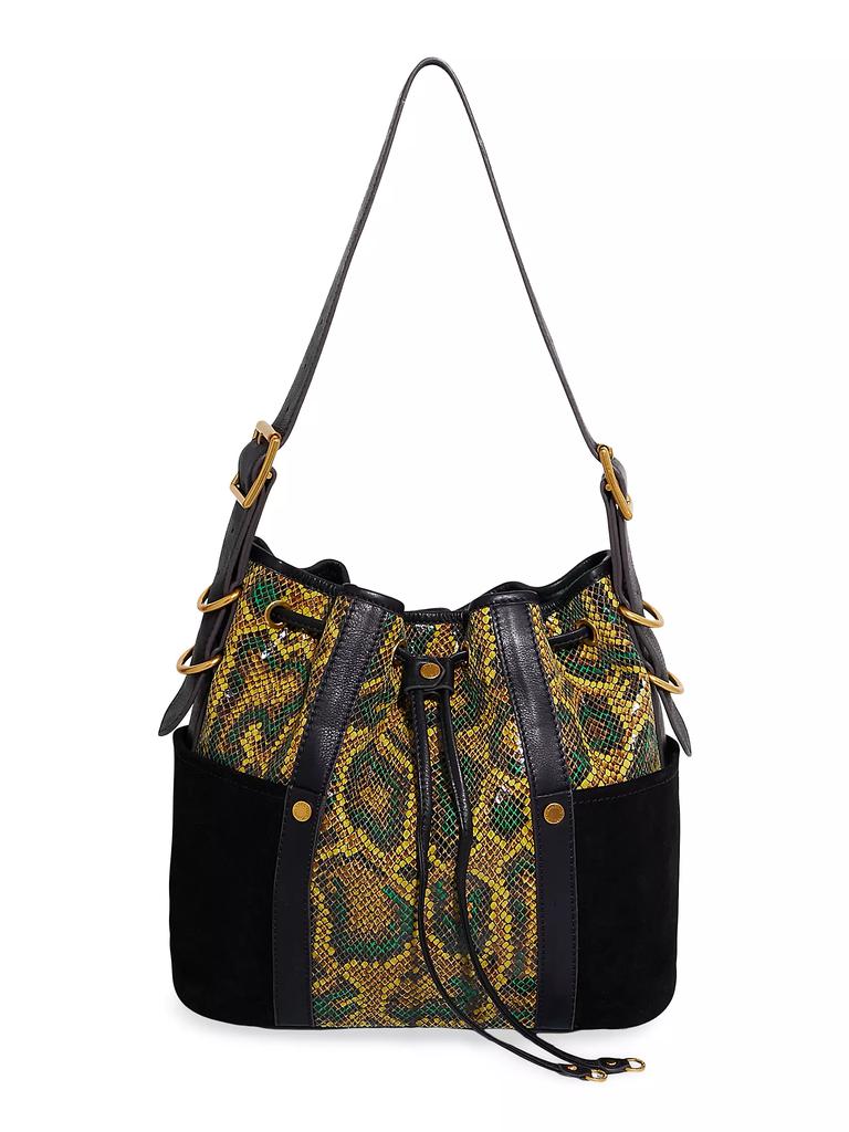 Aimee Kestenberg About Town Leather Drawstring Bucket Bag