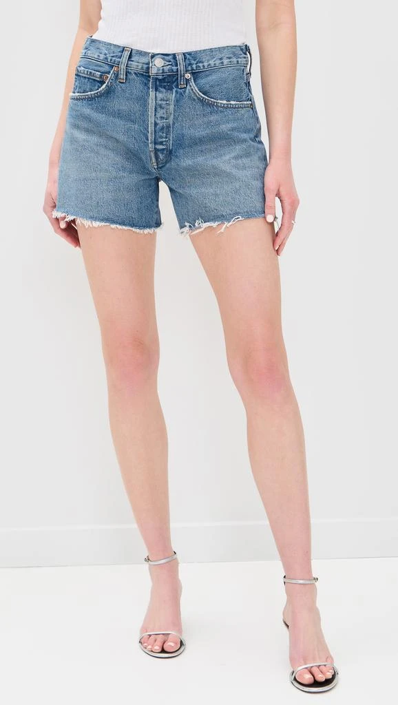 AGOLDE Parker Long: Loose Fit Vintage Shorts 1