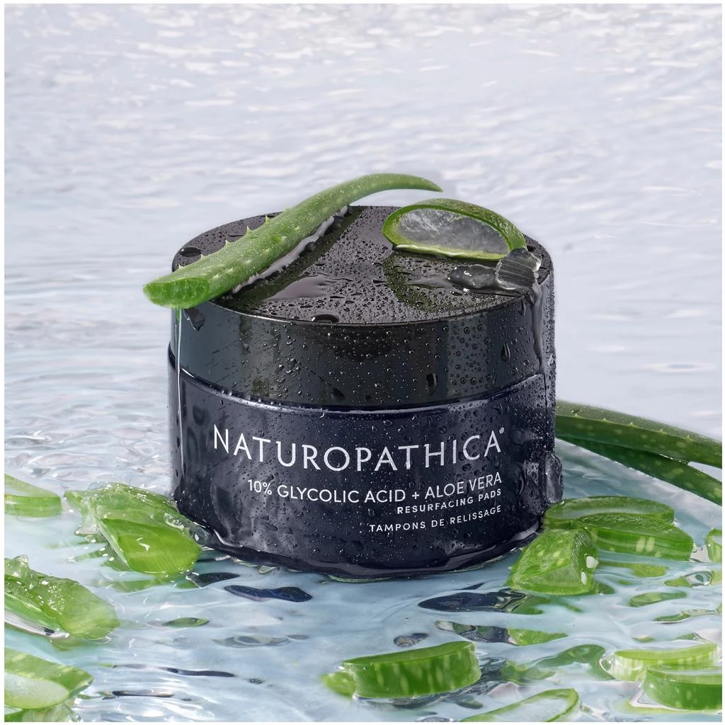 Naturopathica Naturopathica 10% Glycolic Acid + Aloe Vera Resurfacing Pads 4