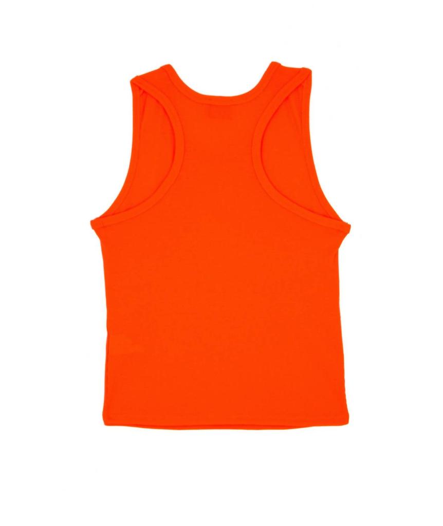 Rock & Candy Girls Neon Ribbed Tank In Orange