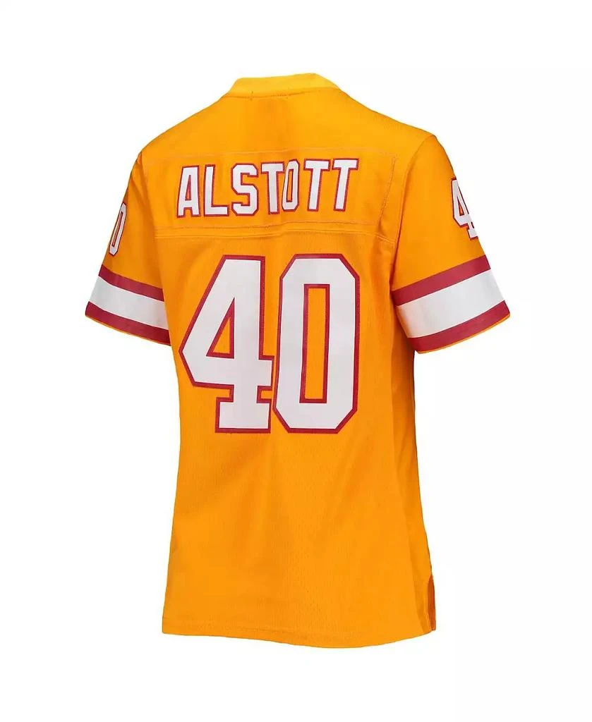 Mitchell & Ness Women's Mike Alstott Orange Tampa Bay Buccaneers Legacy Replica Player Jersey 4