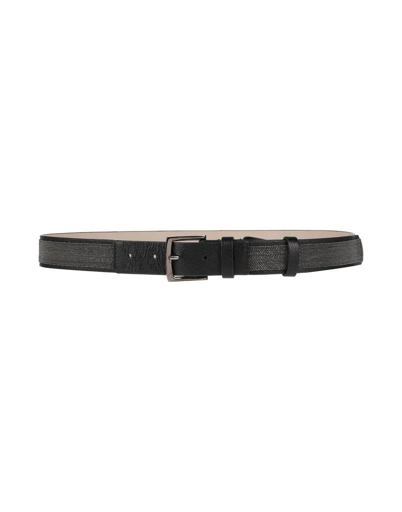 Brunello Cucinelli Techno Raffia Belt with Shiny Loop  display picture 1