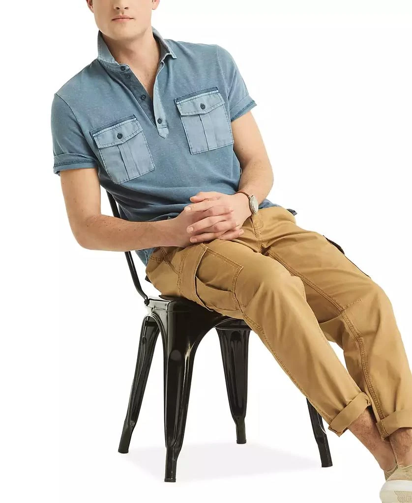 Nautica Nautica Men's Classic-Fit Cargo-Pocket Polo Shirt 4