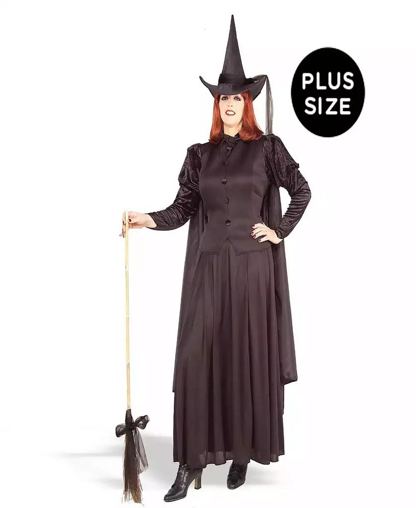 BuySeasons Buy Seasons Women's Classic Witch Plus Costume 1