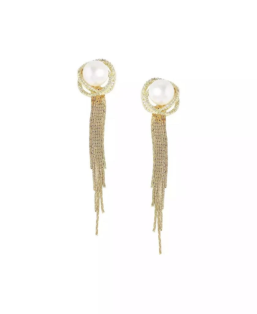 SOHI Women
s Black Dangling Drop Earrings