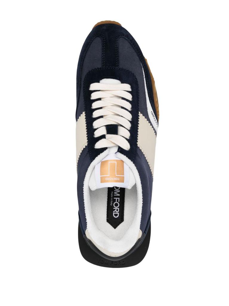 【関税込み】TOM FORD SUEDE TECHNICAL FABRIC JAMES SNEAKER SUEDE ECO-FRIENDLY MATERIAL JAMES SNEAKER | Tom Ford Fashion