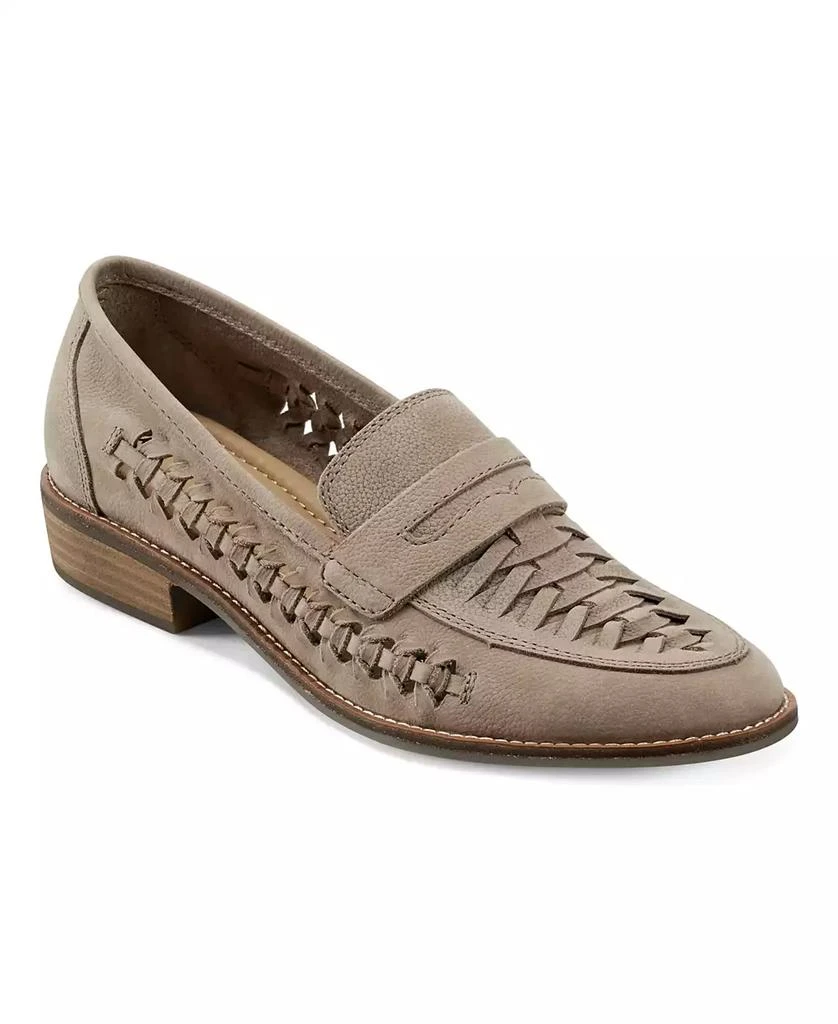 Earth Women's Ella Woven Slip-On Penny Loafers 1