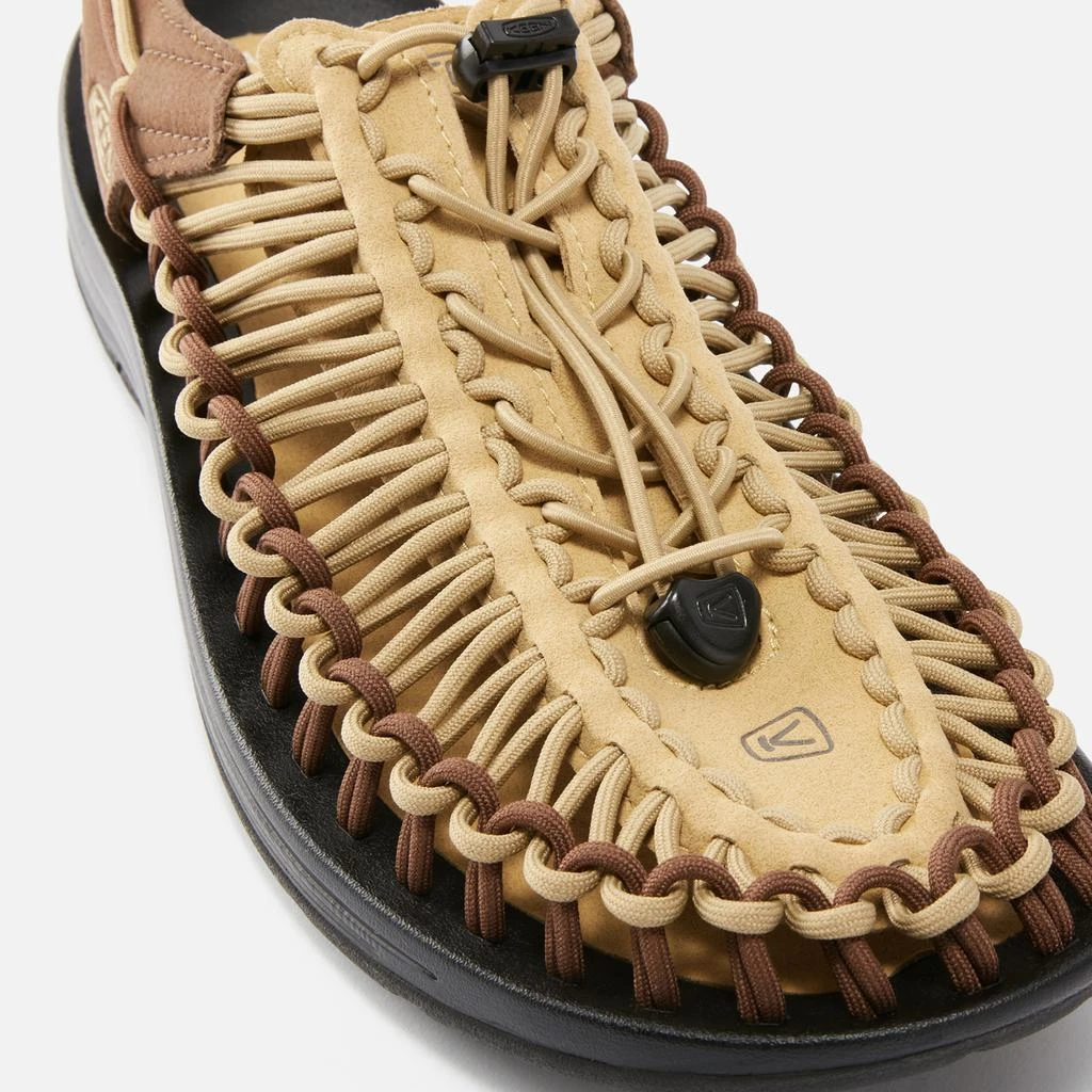 Keen Men's Uneek Suede and Cord Sandals 3