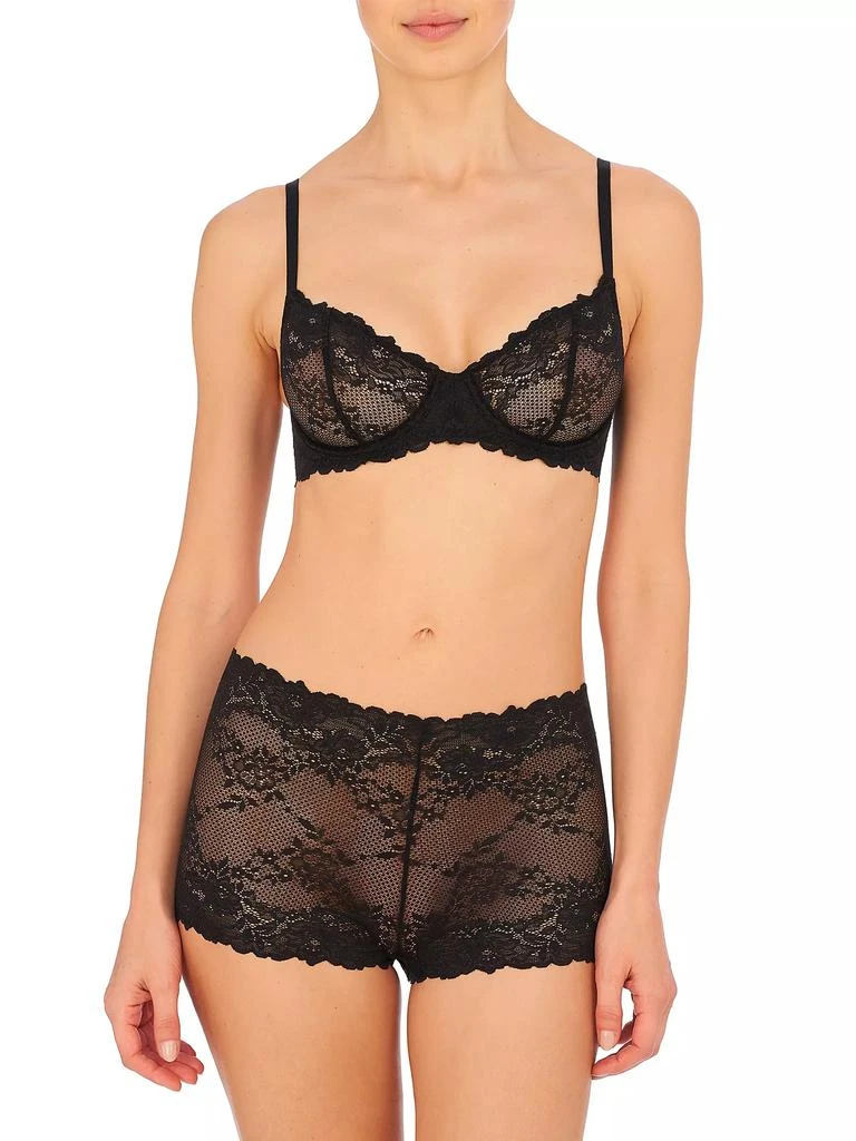 Natori Heavenly Lace Convertible Balconette Bra 7