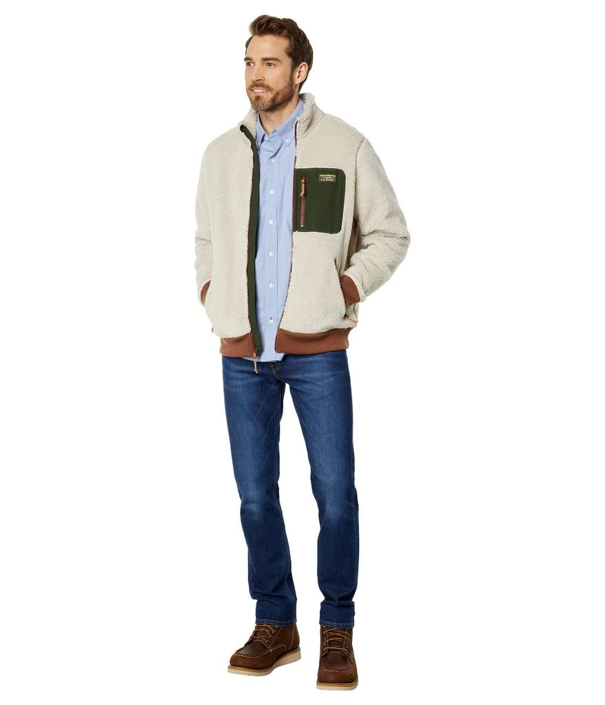 L.L.BEAN Bean's Sherpa Fleece Jacket Regular 4