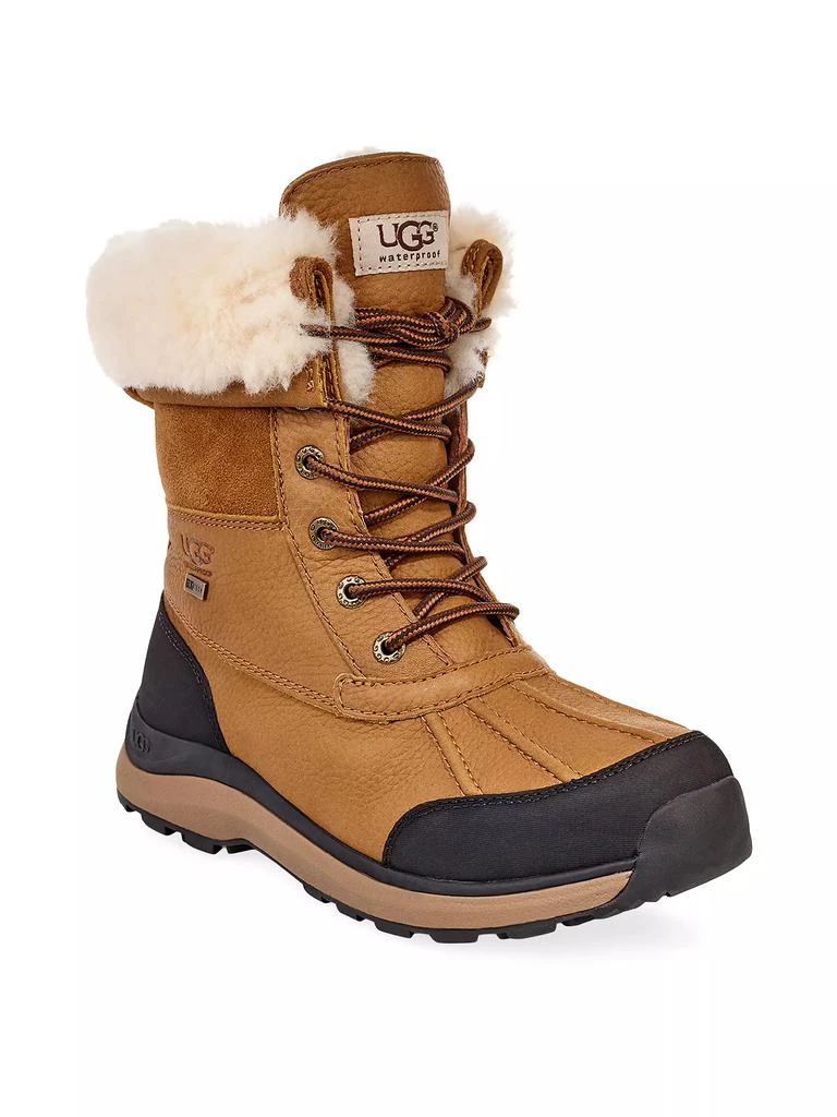UGG Adirondack III Faux Shearling-Lined Leather Boots 2