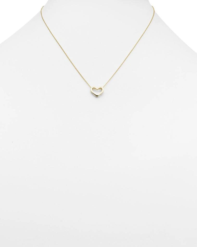 Roberto Coin 18K Yellow Gold Tiny Treasure Heart Necklace, 18" 2