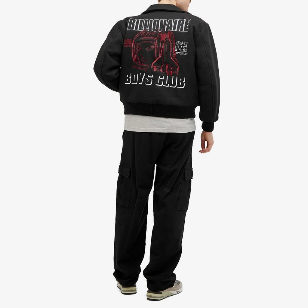 Billionaire Boys Club Billionaire Boys Club Collared Space Program Varsity Jacket 4