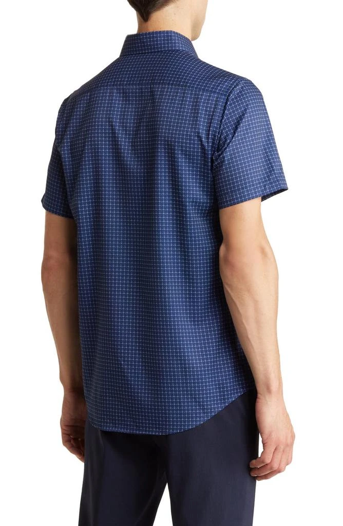 Slim Fit Performance Short Sleeve Button-Up Shirt – On Sale Now